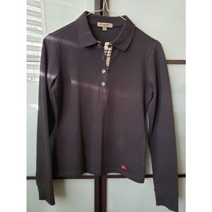 Burberry long sleeve polo